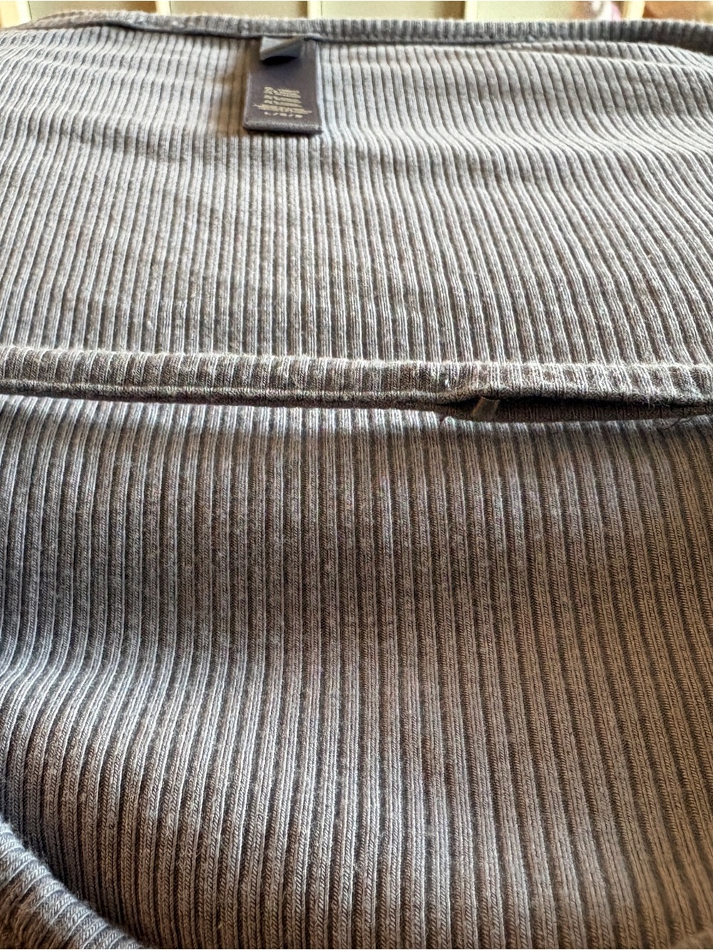 SKIMS soft lounge keyhole dress in slate - Picture 7 of 7
